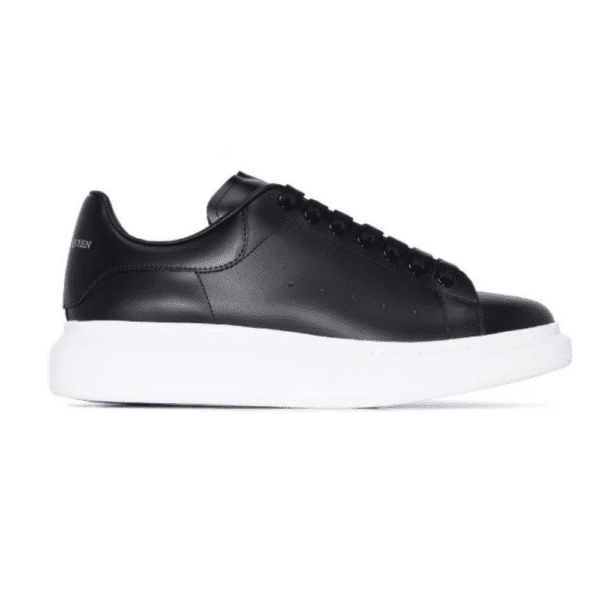 réplica ALEXANDER MCQUEEN NEGRAS SUELA BLANCA